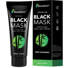 blooskim mascarilla negra despegable para limpieza profunda de poros y piel más limpia
