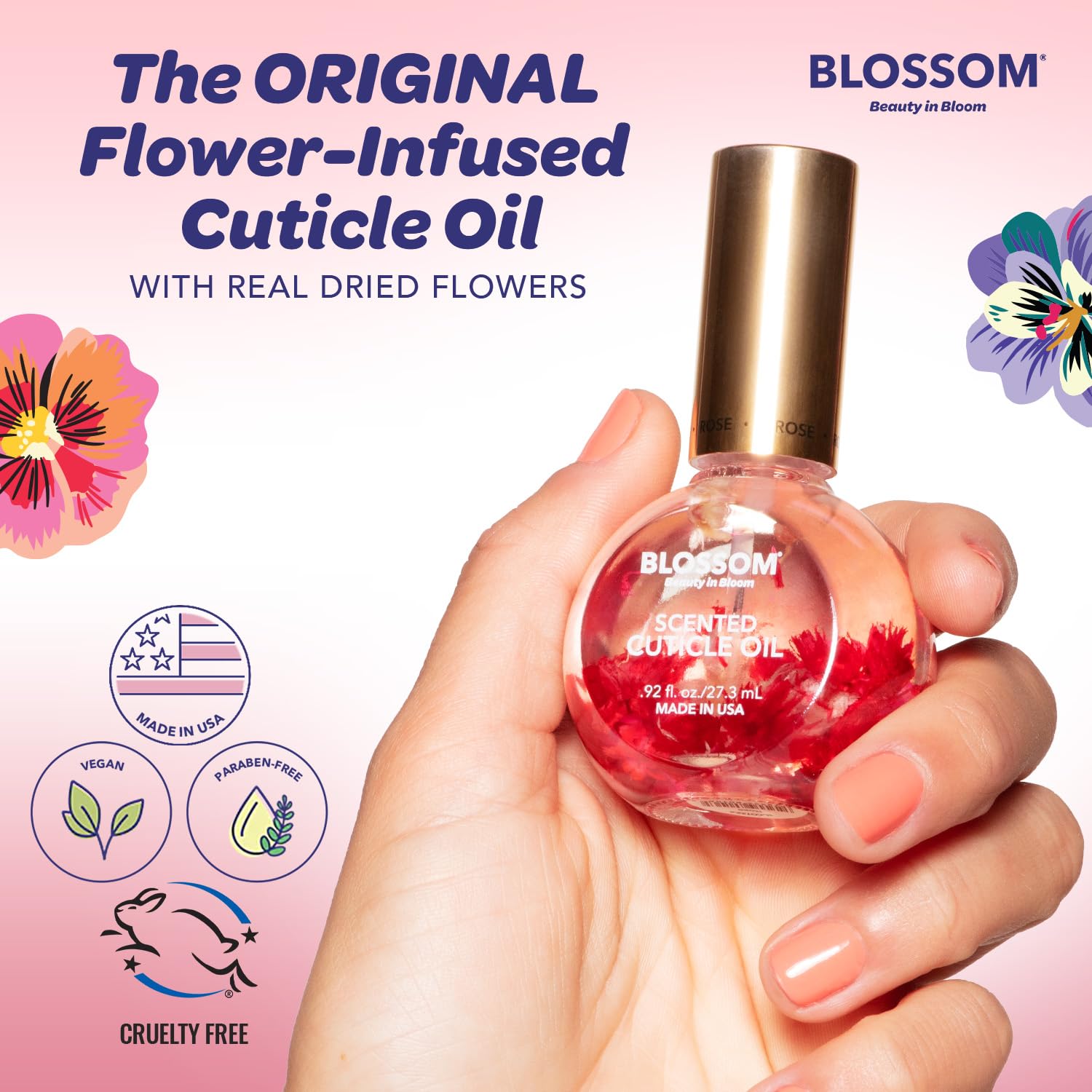 Blossom Fragancia Rosa suave para aroma floral.