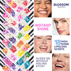 Producto Blossom hecho en Estados Unidos con fórmula vegana.