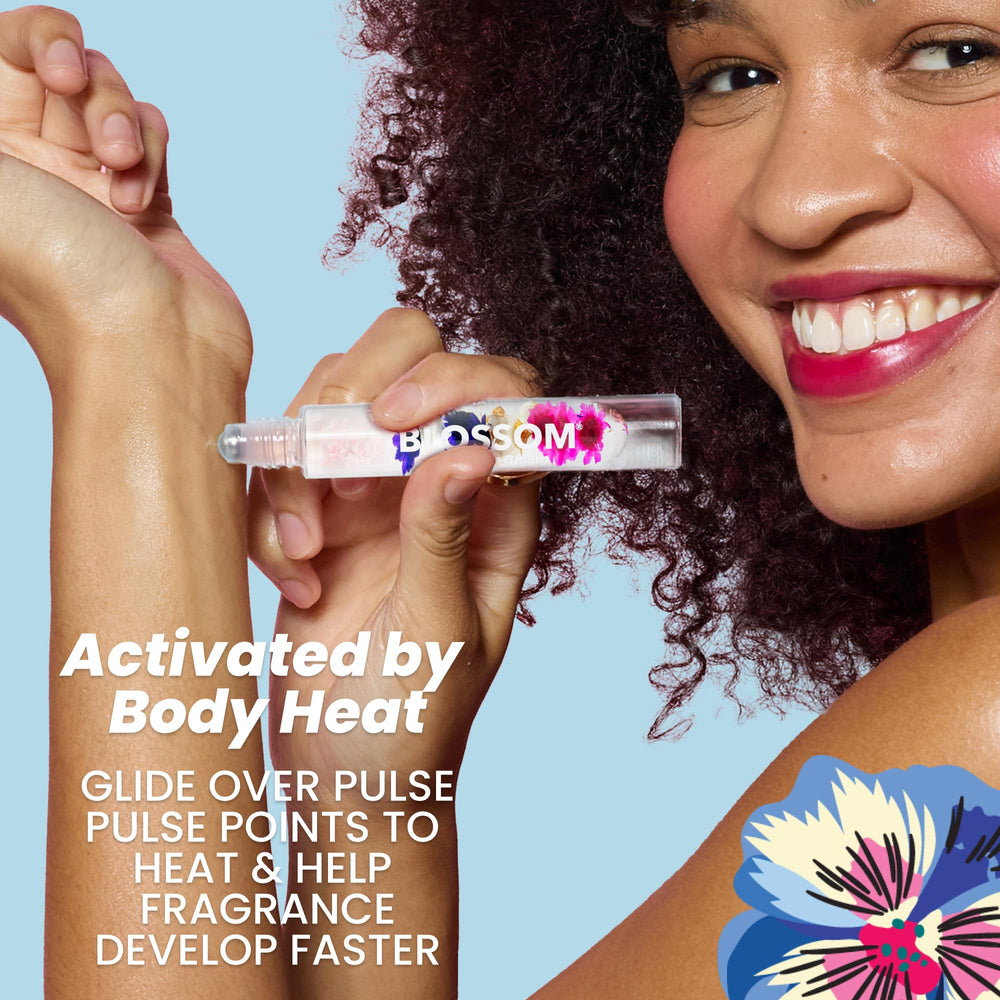 blossom rodillo perfume aplicador rodante: ideal para retoques