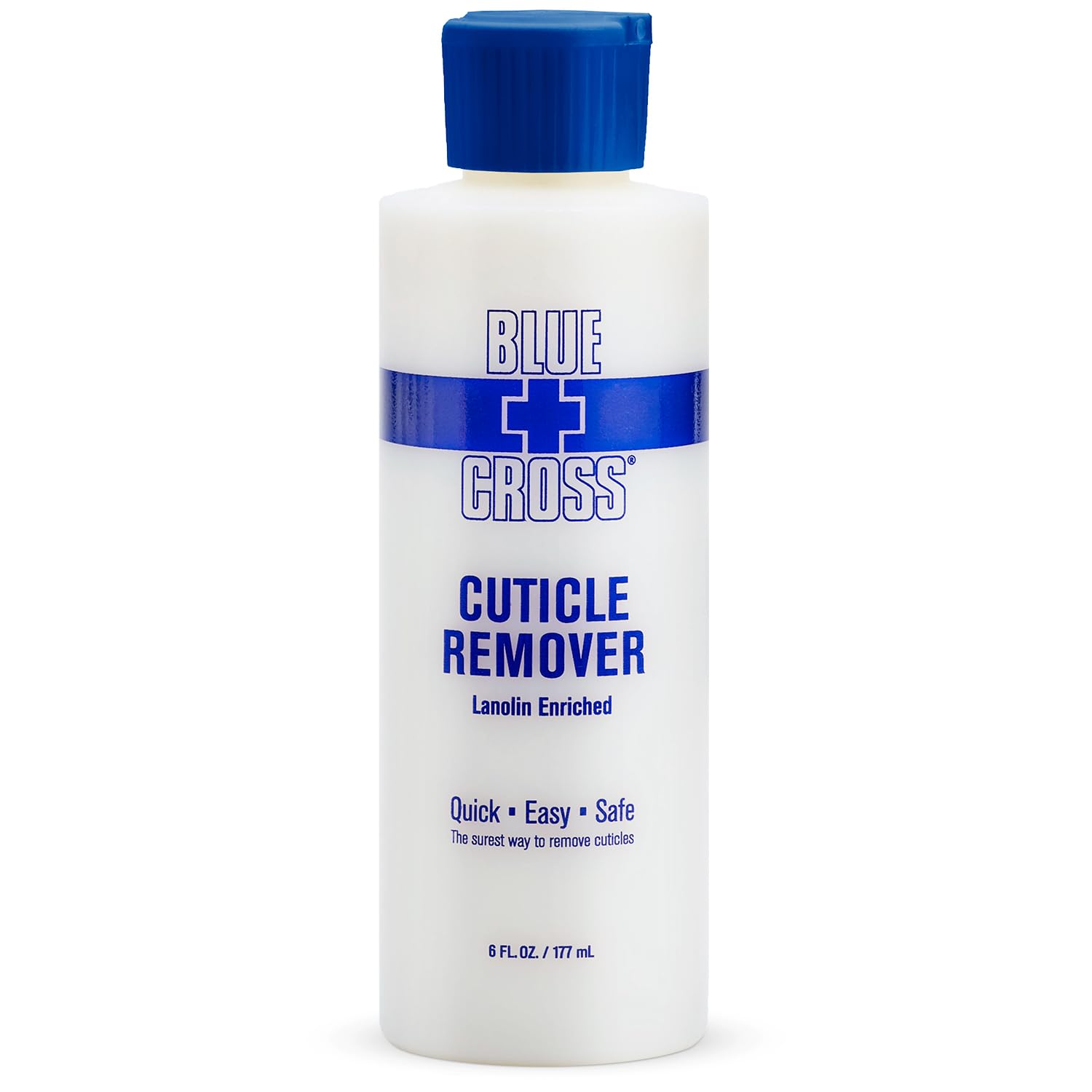 Blue Cross botella de remover cutículas 6 onzas para una manicura rápida