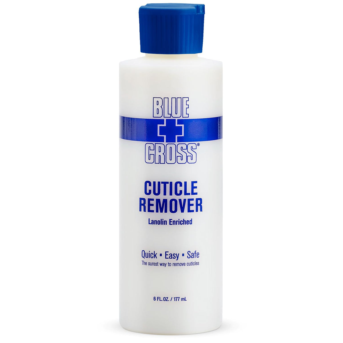Blue Cross botella de remover cutículas 6 onzas para una manicura rápida