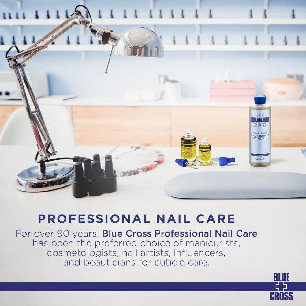 Blue Cross hecho en EE. UU., producto cruelty-free y vegano.