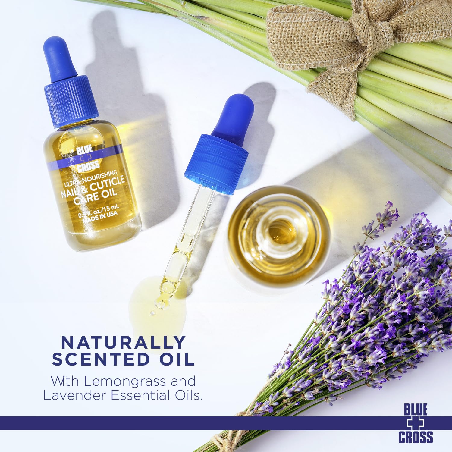 Blue Cross Nail & Cuticle Oil: ingredientes naturales y su textura suave