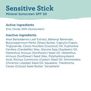 Protección para cara y cuerpo con SPF50 y minerales.
