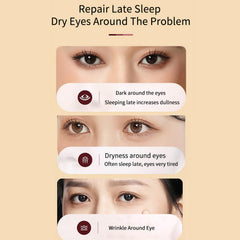 BLUE LOVE crema de ojos, absorción rápida para rutina nocturna.