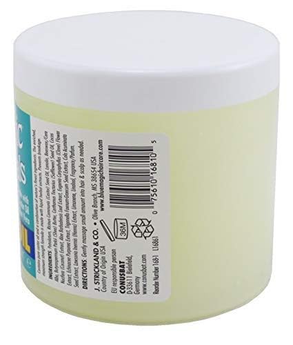 Blue Magic cuero cabelludo-cuidado, masajes suaves para mantener el cuero cabelludo sano.