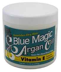 Blue Magic cabello nutrido y manejable tras aplicar el producto.