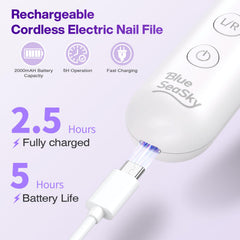Blue Sea Sky portátil y recargable con conector tipo C para uso en cualquier lugar