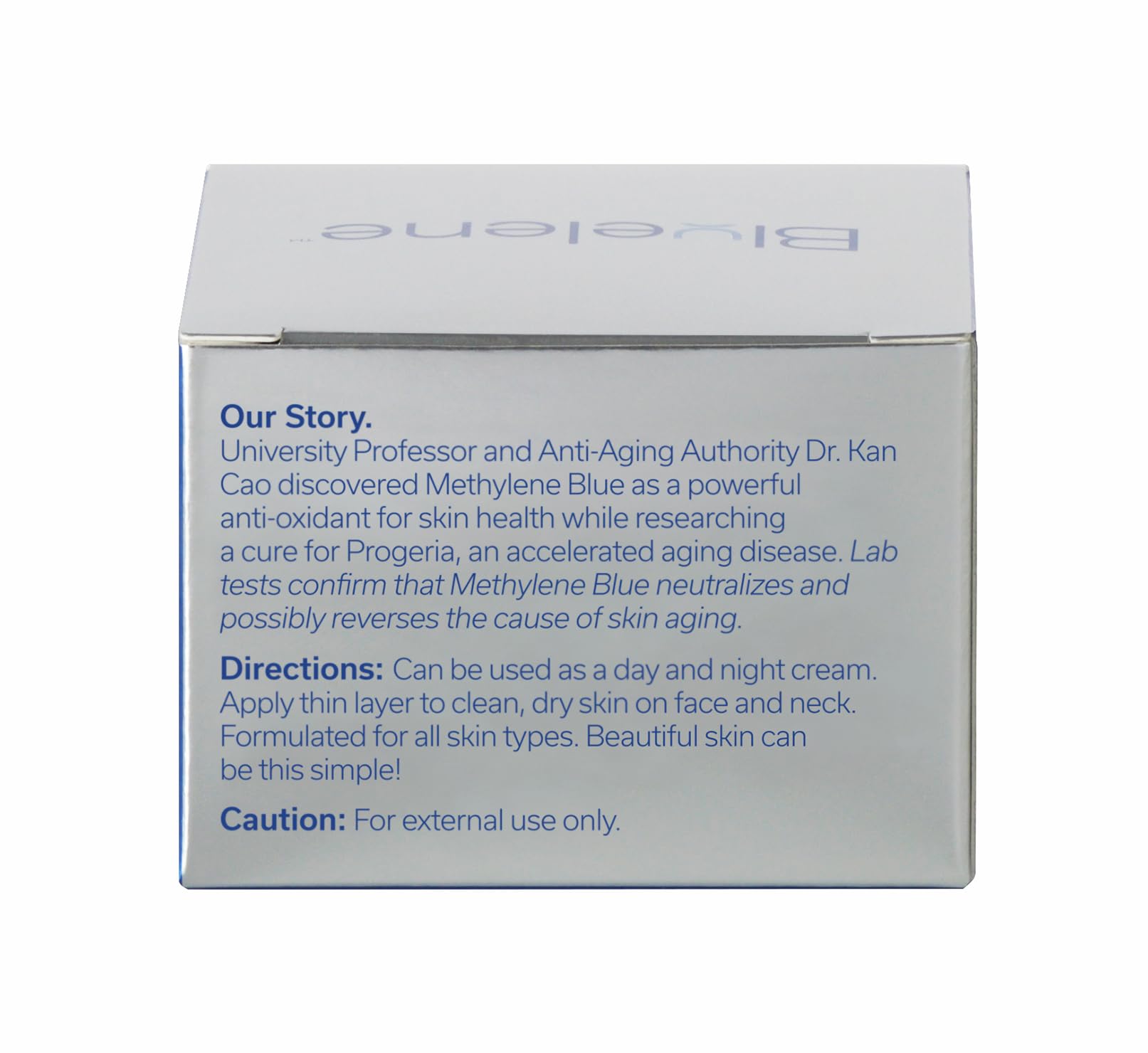 Envase de 30 ml de Crema de Noche Bluelene para rutina nocturna.