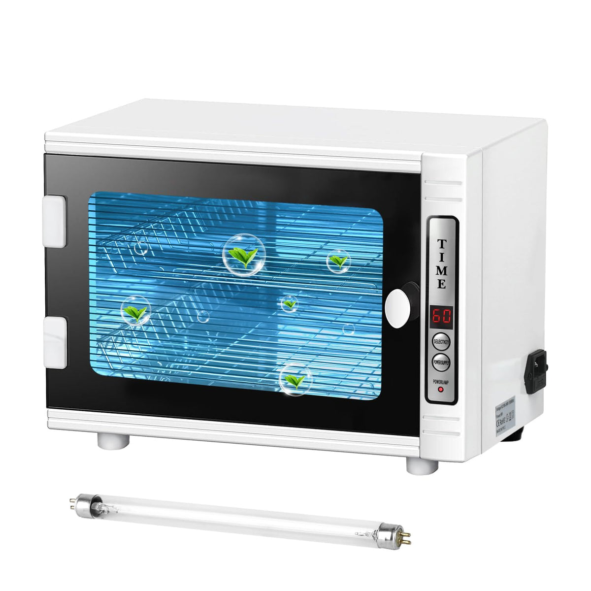 BLUETOP cabina de limpieza para uñas con 12L, segura y eficaz.