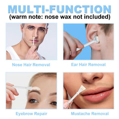 BlueZOO aplicador-cejas-labios: eliminación suave de vello facial específico.