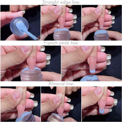 BlueZOO gel de silicona transparente facilita recoger patrones del diseño.