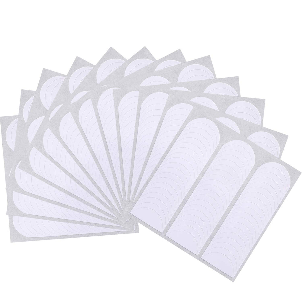 Blulu pegatinas para uñas francesas con diseño luna, decoración rápida.