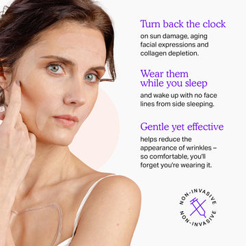 BLUMBODY eye-area patches reduce visible crow's feet around the eyes.