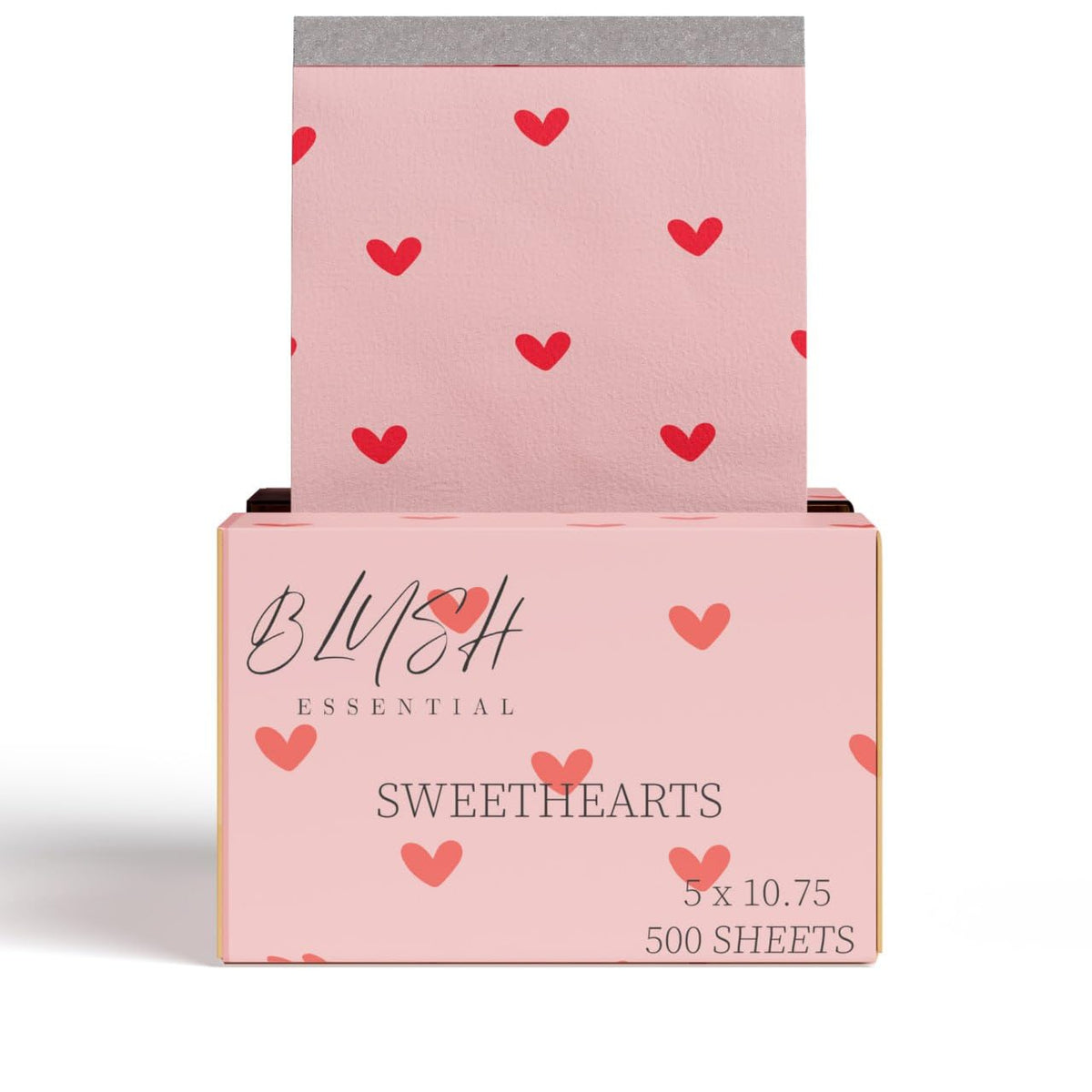 Feuilles pop-up Sweethearts Design de Blush Essentials pour mèchage rapide et précis