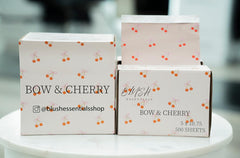 Blush Essentials Bow&Cherry folios para coloración, ideal para técnica de iluminación profesional.