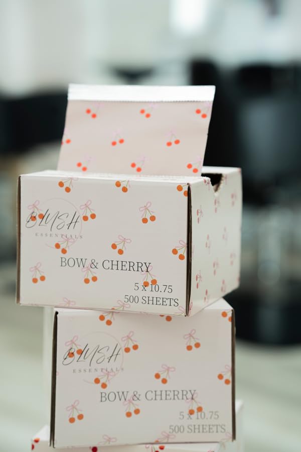 Blush Essentials Bow&Cherry folios deslizantes, flujo de trabajo eficiente en el salón.