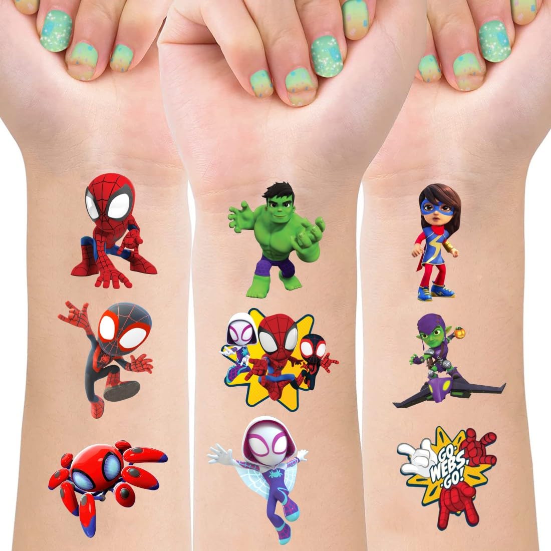 BNFUO Araña y Amigos: diseños coloridos para fiestas infantiles