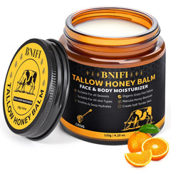 BNIFI bálsamo de manteca de res y miel para rostro, hidratación suave