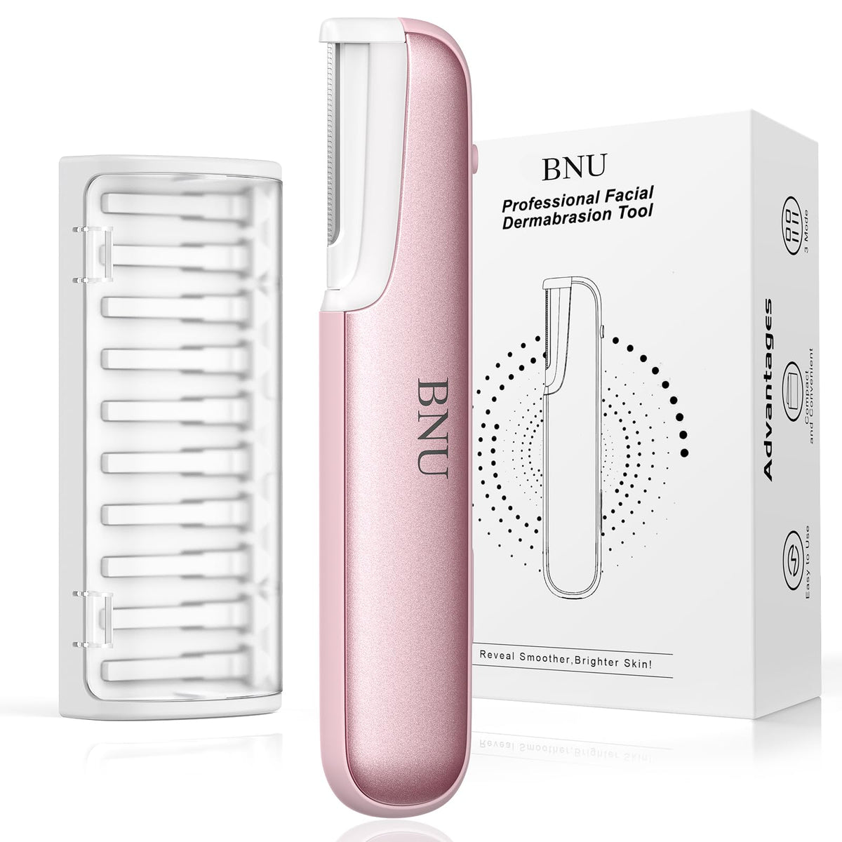 BNU Dermaplane elimina vello facial fino con precisión suave