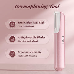 BNU Dermaplane con luz LED para ver cada detalle al depilar