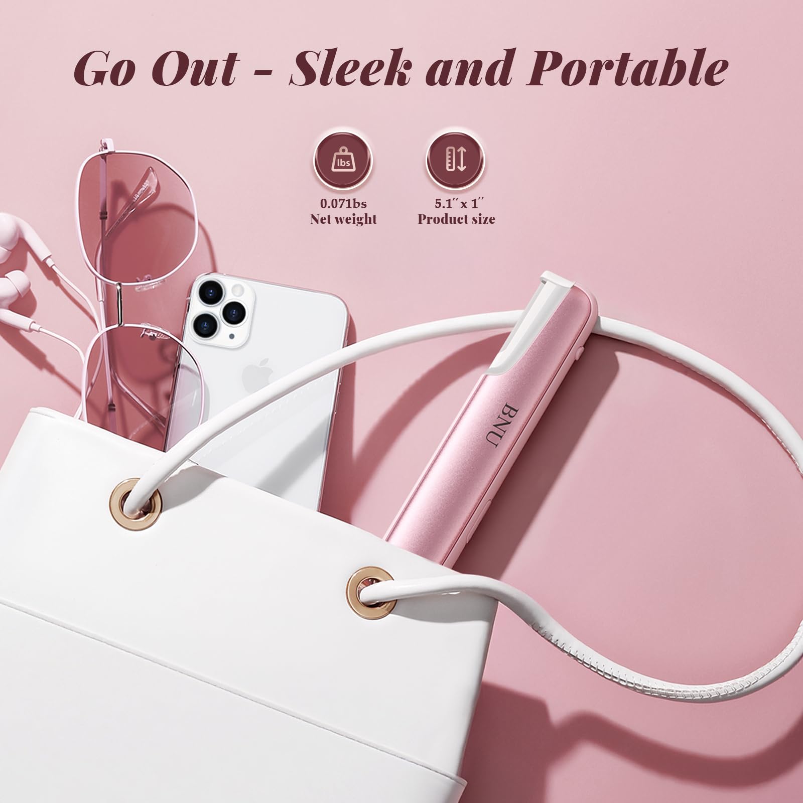 BNU Dermaplane recargable USB con carga rápida para sesiones en casa