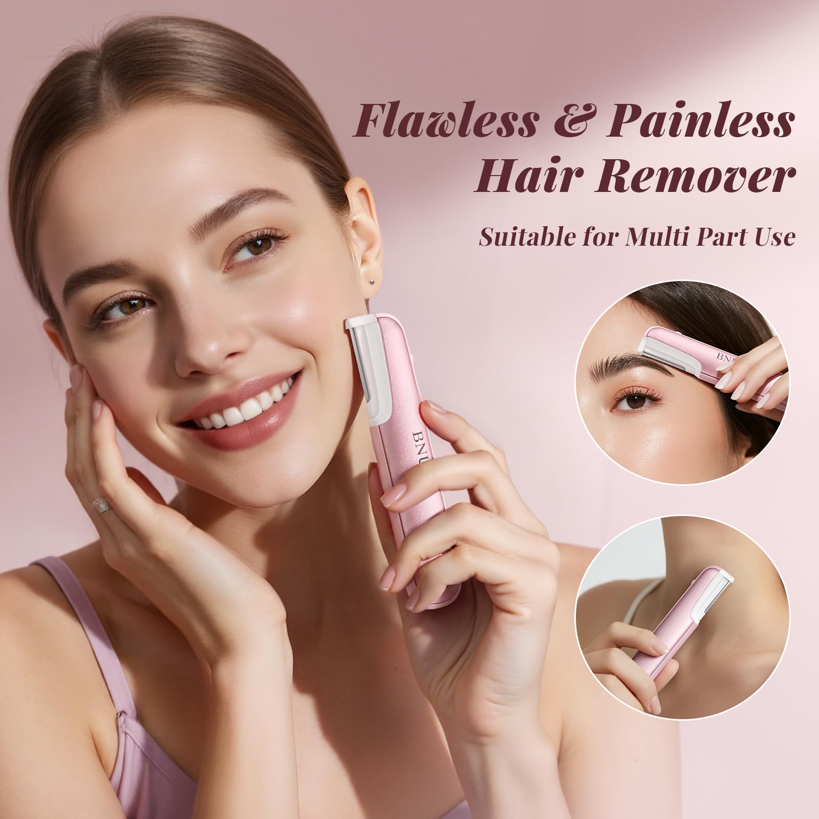 BNU Dermaplane ofrece tres velocidades para adaptar la limpieza facial