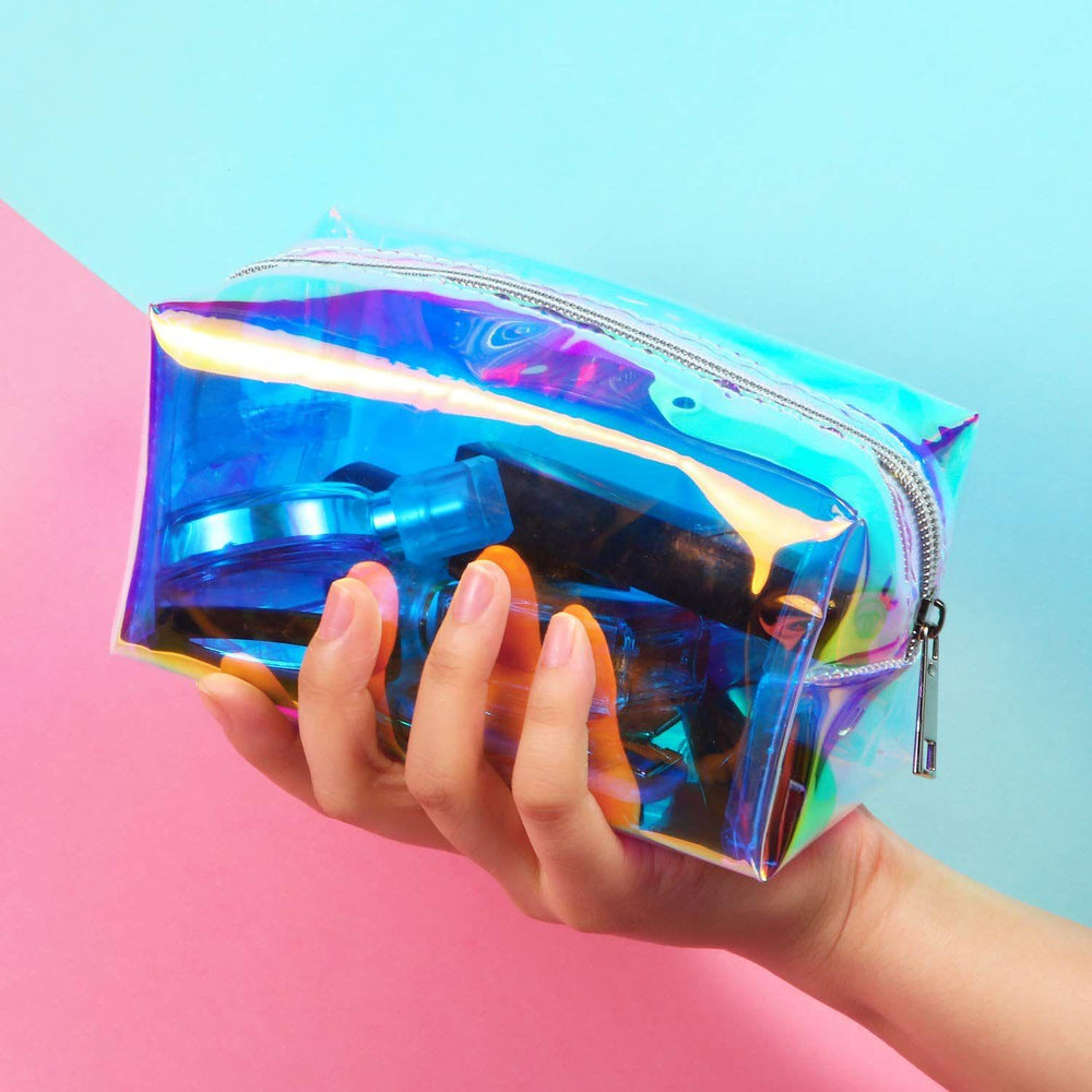 Boao bolsa cosméticos con diseño iris, añade estilo y funcionalidad.