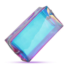 Boao bolsa cosméticos transparente con brillo, ideal para ver lo que llevas.