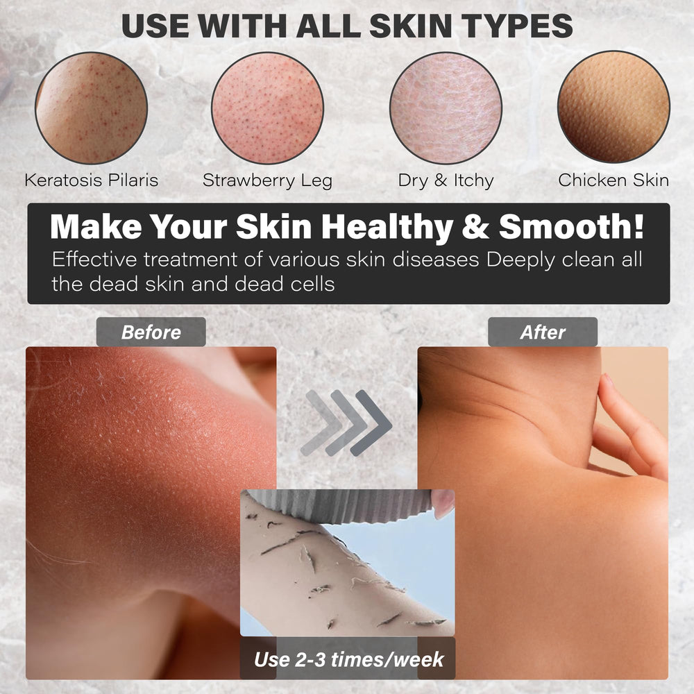 BOBI CARE esponja exfoliante mágica paquete doble para toda la familia