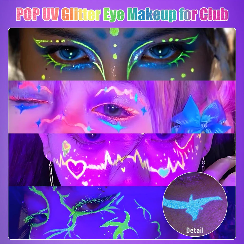 BOBISUKA delineador UV para propuestas nocturnas destacadas.