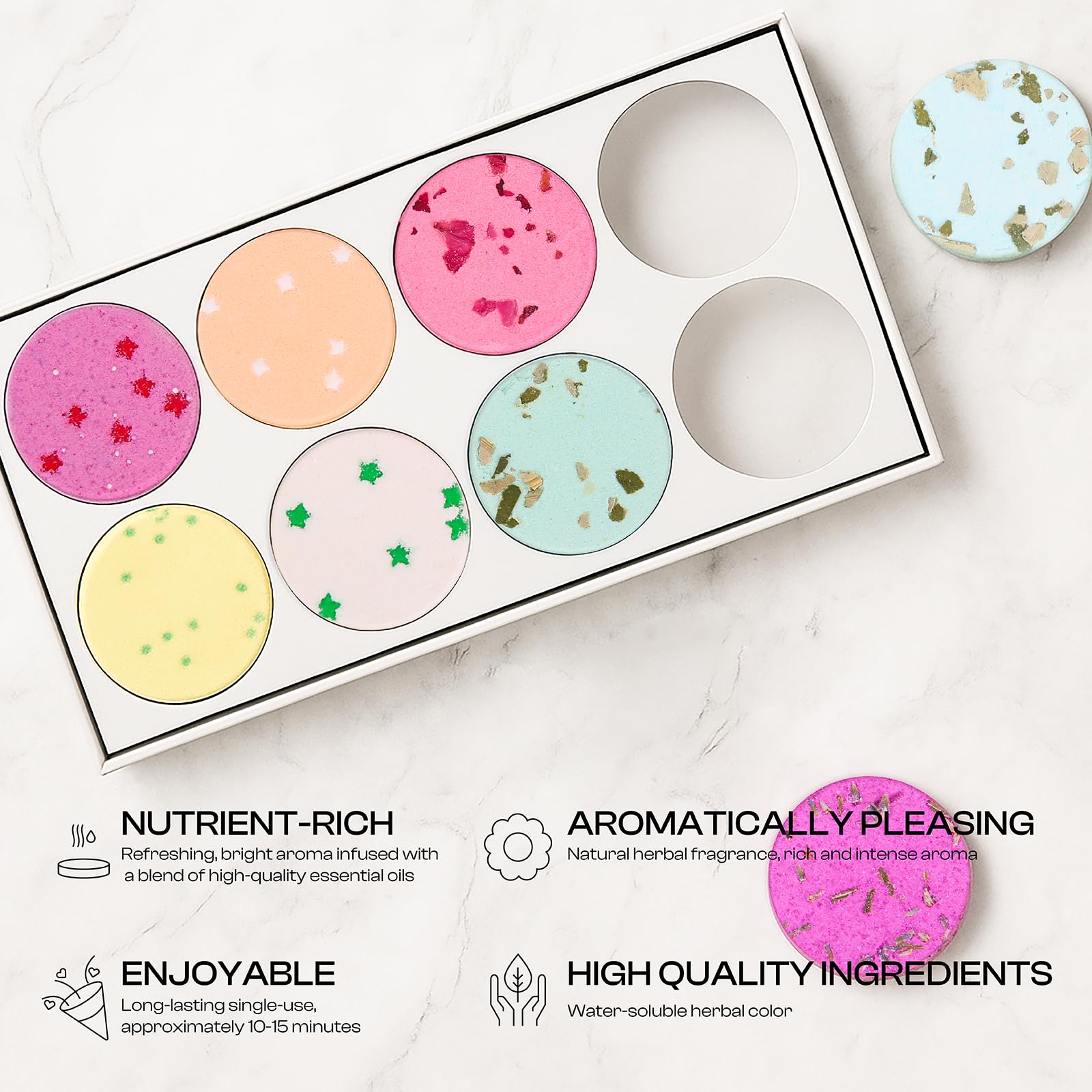 BoboSweeTree bomba ducha rosa: fragancia romántica para un momento spa