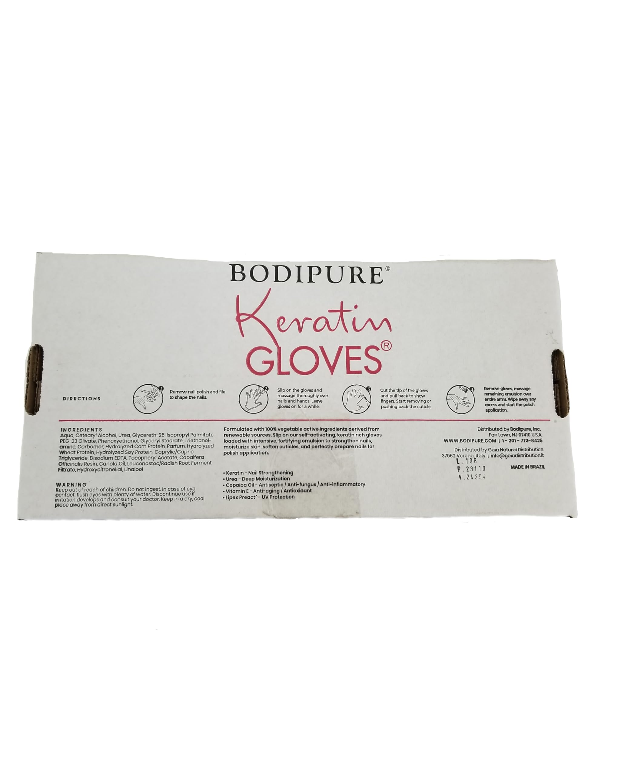 Hydratation rapide Bodipure pour peaux sèches après lavage.