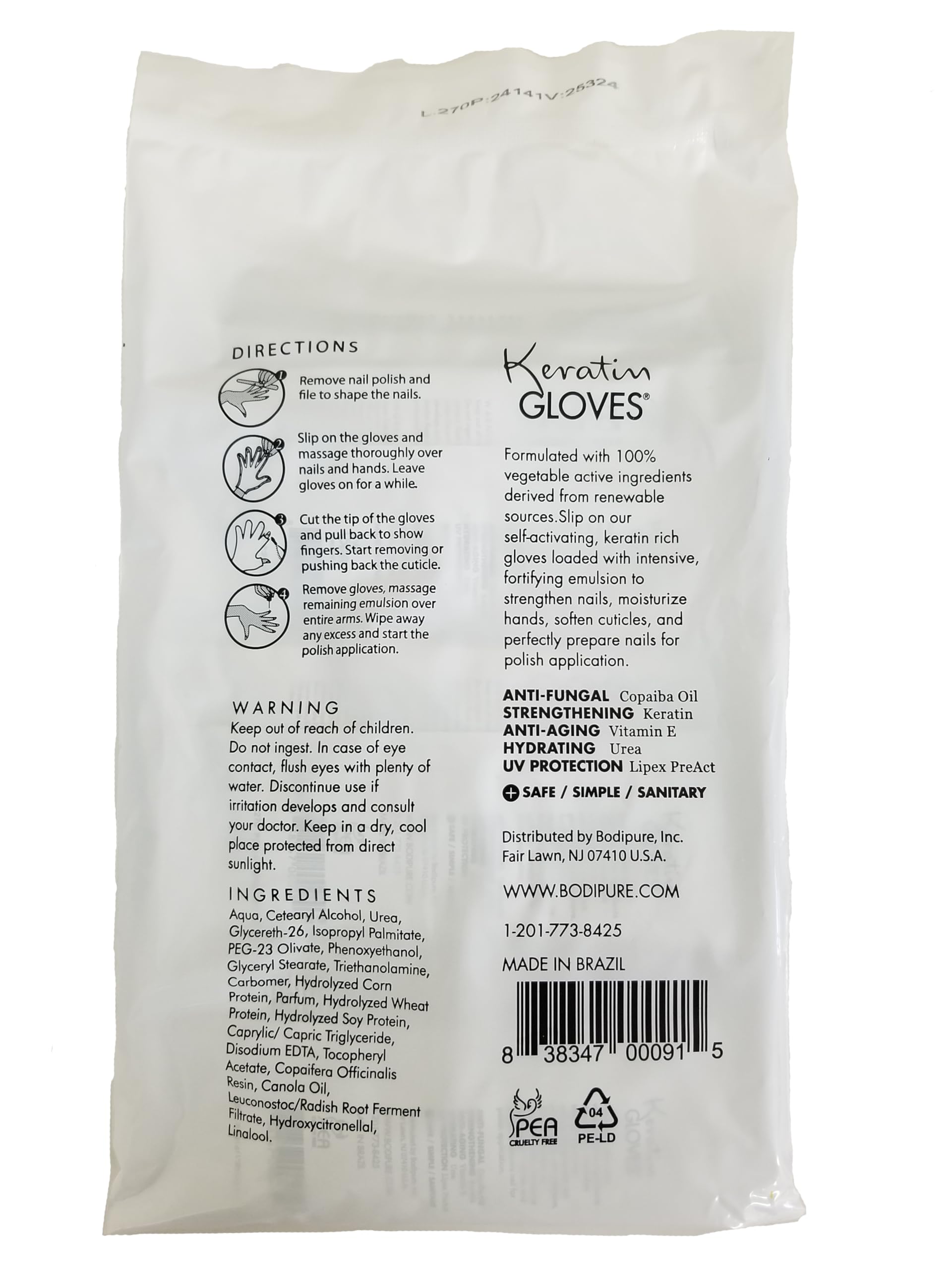 Bodipure spa en casa para manos suaves y reparadas.