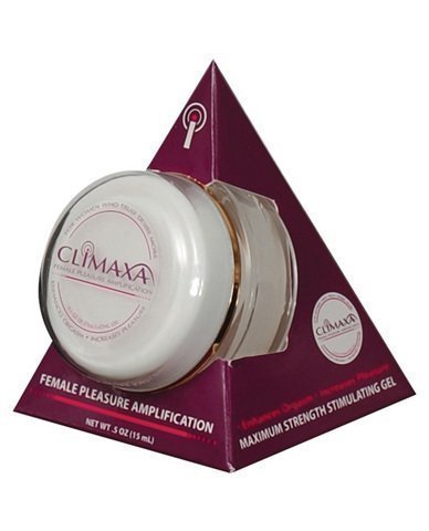 Climaxa Body Action gel stimulant, pot de 0,5 oz, pour des sensations accrues pendant l'intimité.