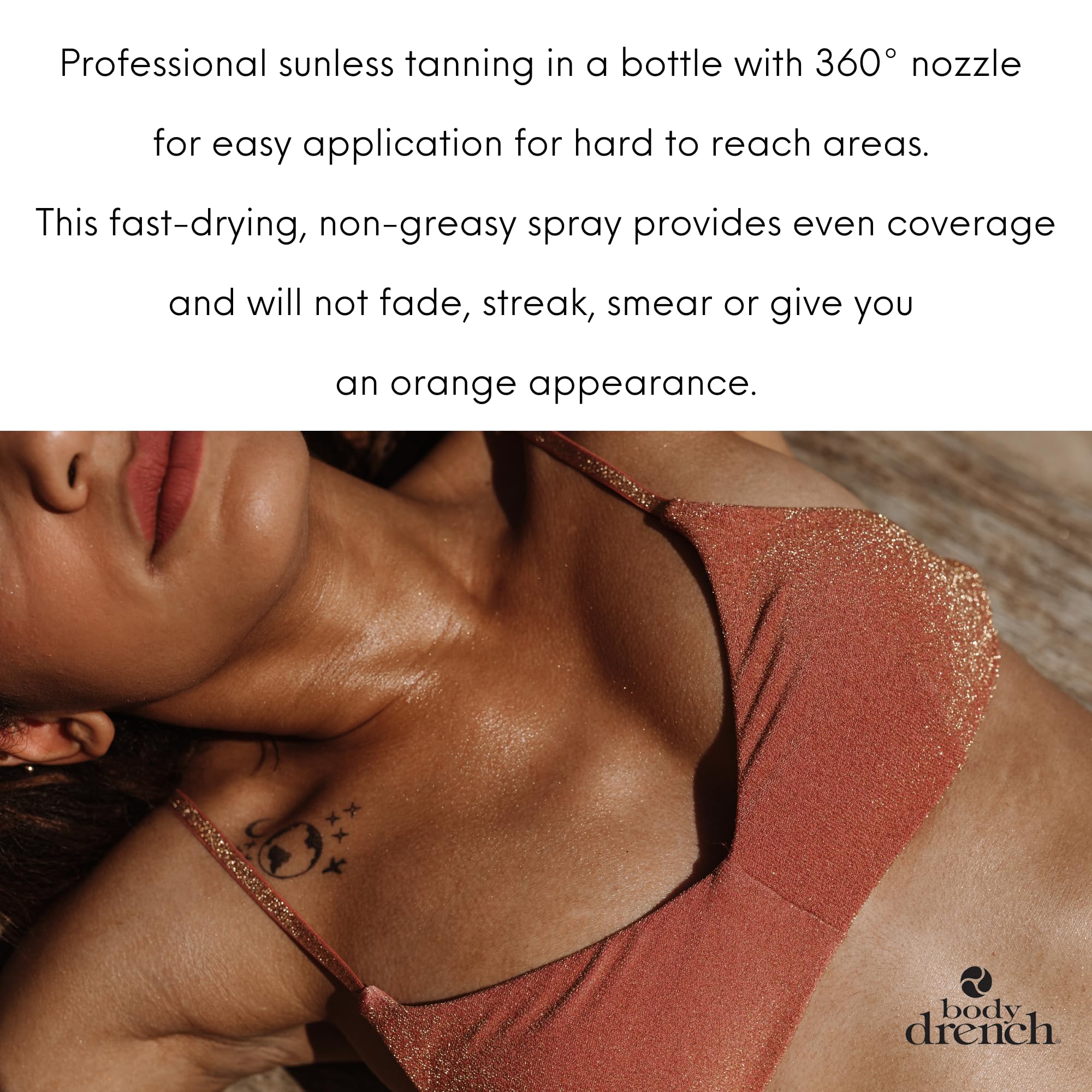 Body Drench Quicktan application à domicile simple et rapide