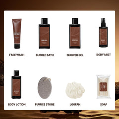 BODY & EARTH baño de burbujas para hombres, relajación diaria