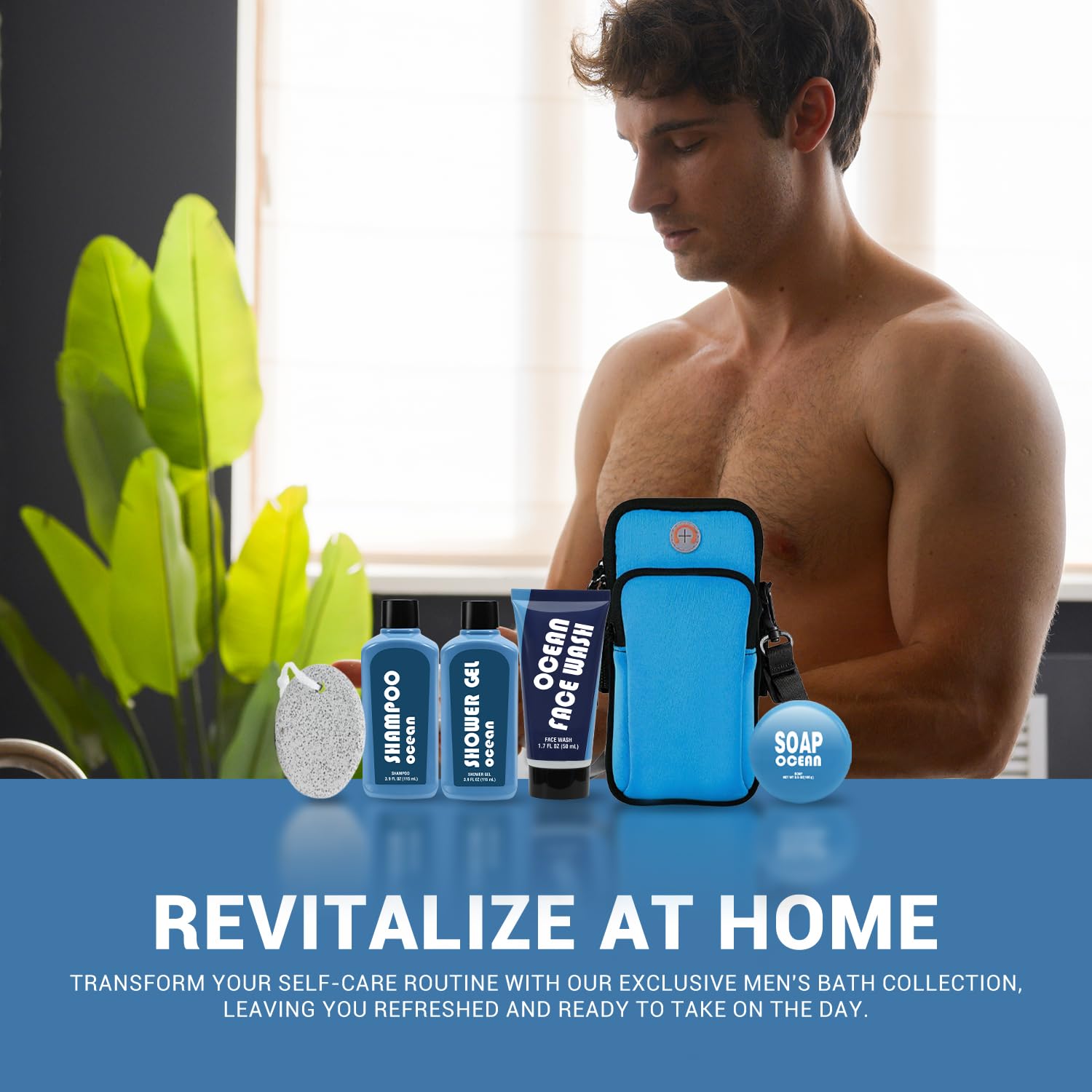 BODY & EARTH bolsa para teléfono incluida, ideal para gym