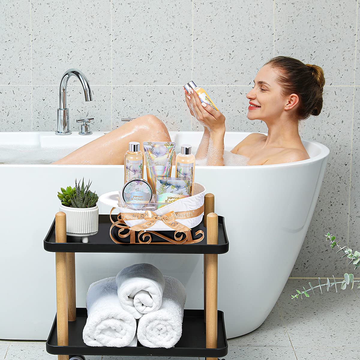 Body & Earth emballage luxe réutilisable: cadeau élégant et pratique.