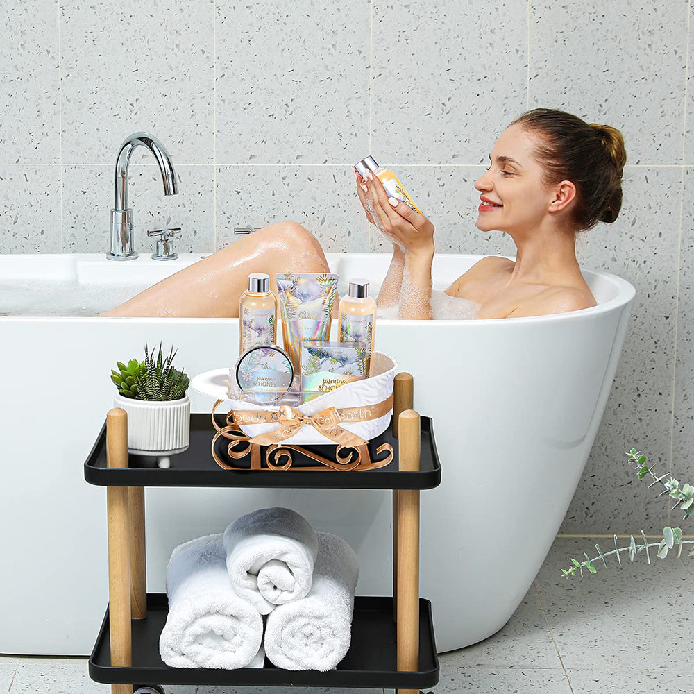 Body & Earth emballage luxe réutilisable: cadeau élégant et pratique.
