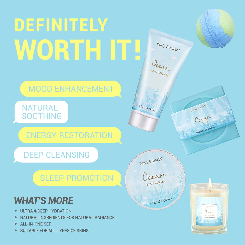 Manteca corporal BODY & EARTH: hidratación suave para la piel.
