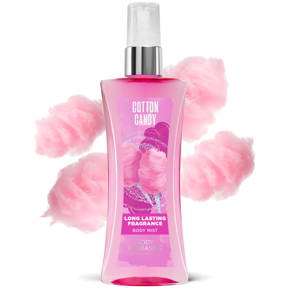 Body Fantasies Signature Cotton Candy: tapa fácil de usar para aplicación rápida.