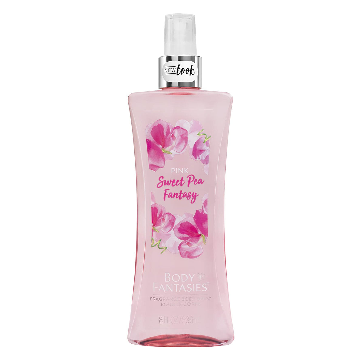 Body Fantasies Signature Sweet Pea, botella spray, fragancia fresca para uso diario.