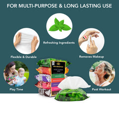 Body Prescriptions toallitas desmaquillantes, textura suave para uso diario.