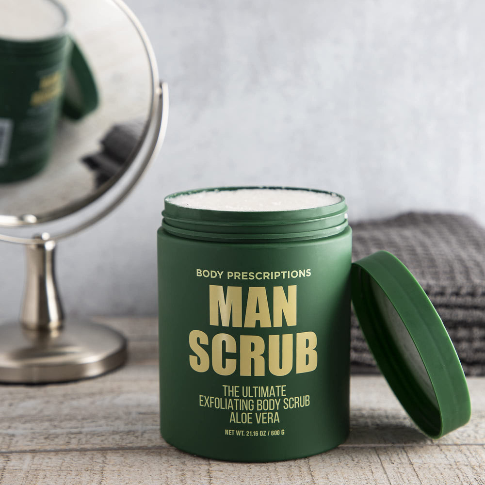 Body Prescriptions exfoliante corporal, apto para todo tipo de piel y uso diario.