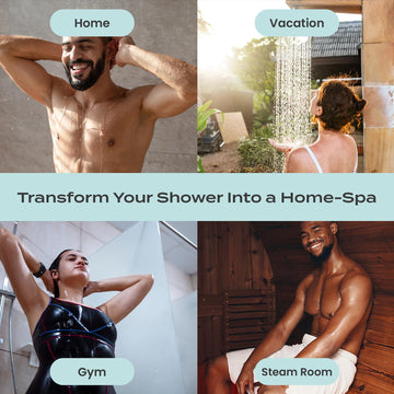 Body Restore aroma de eucalipto, nota fresca para duchas revitalizantes.