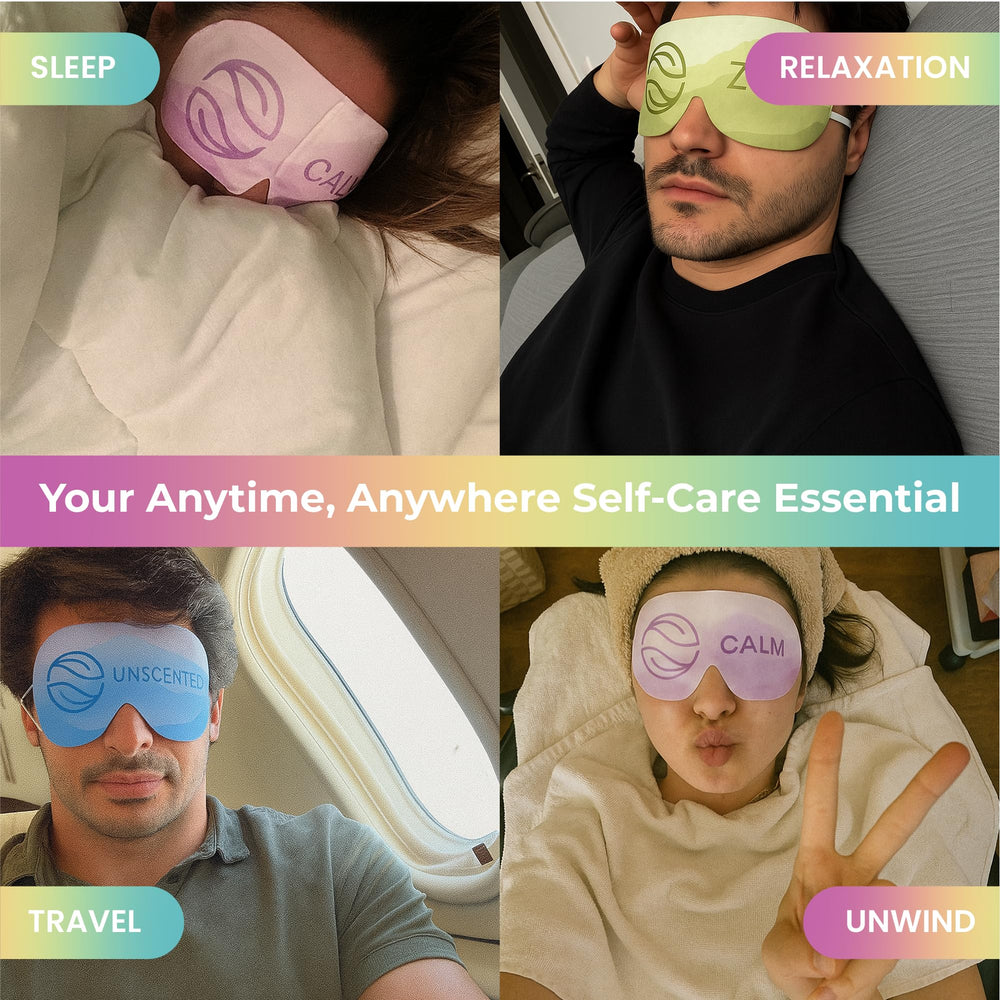 Body Restore mascarilla ocular auto-calentada para descanso diario de ojos