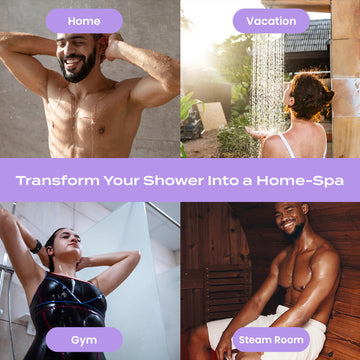 Body Restore bombas ducha lavanda, cuidado personal relajante para momentos de calma.