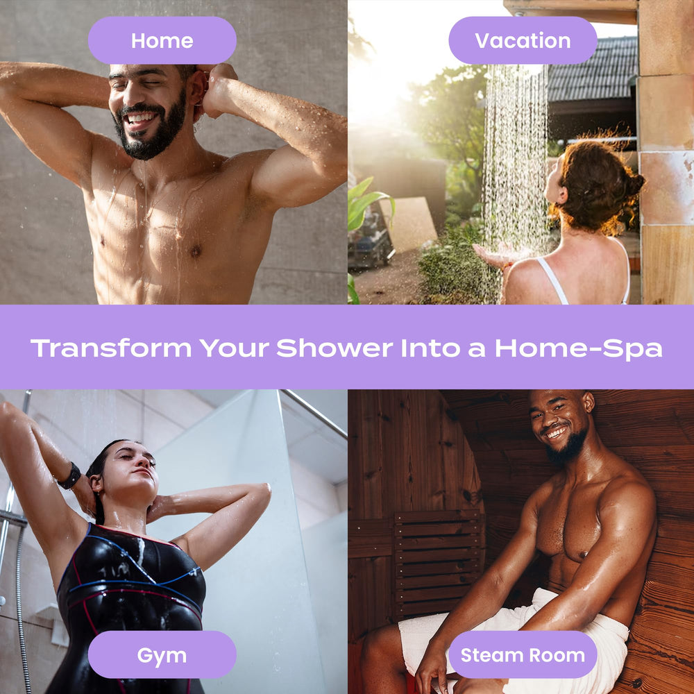 Body Restore bombas ducha lavanda, cuidado personal relajante para momentos de calma.